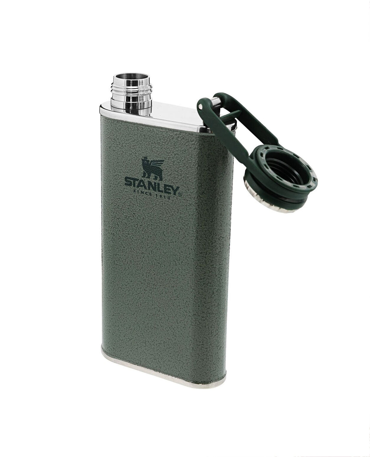 Stanley The Easy Fill Wide Mouth Flask 0,23l - Hammertone Green - Alpingaraget