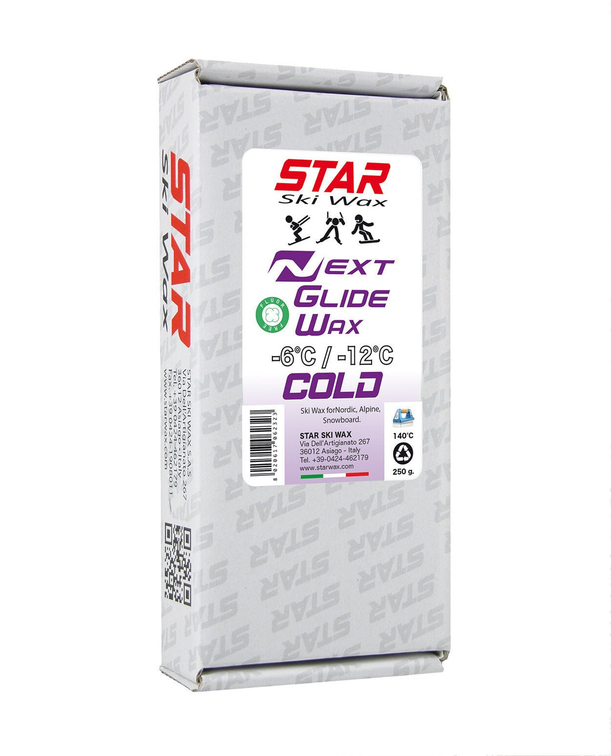 Star NEXT Glide Wax Cold 250 g - 6/ - 12 C - Valla - Alpingaraget