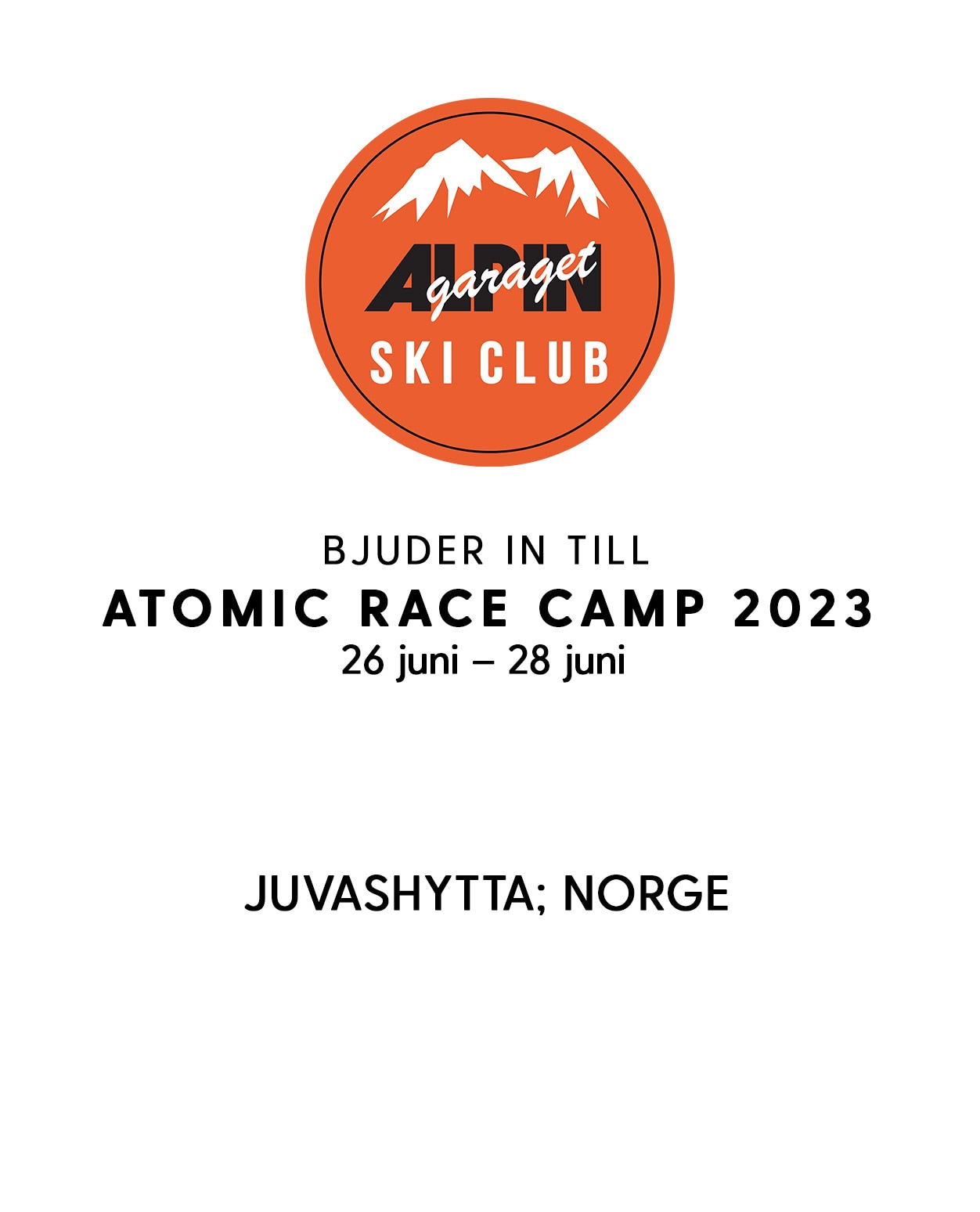 ATOMIC RACE CAMP 2023