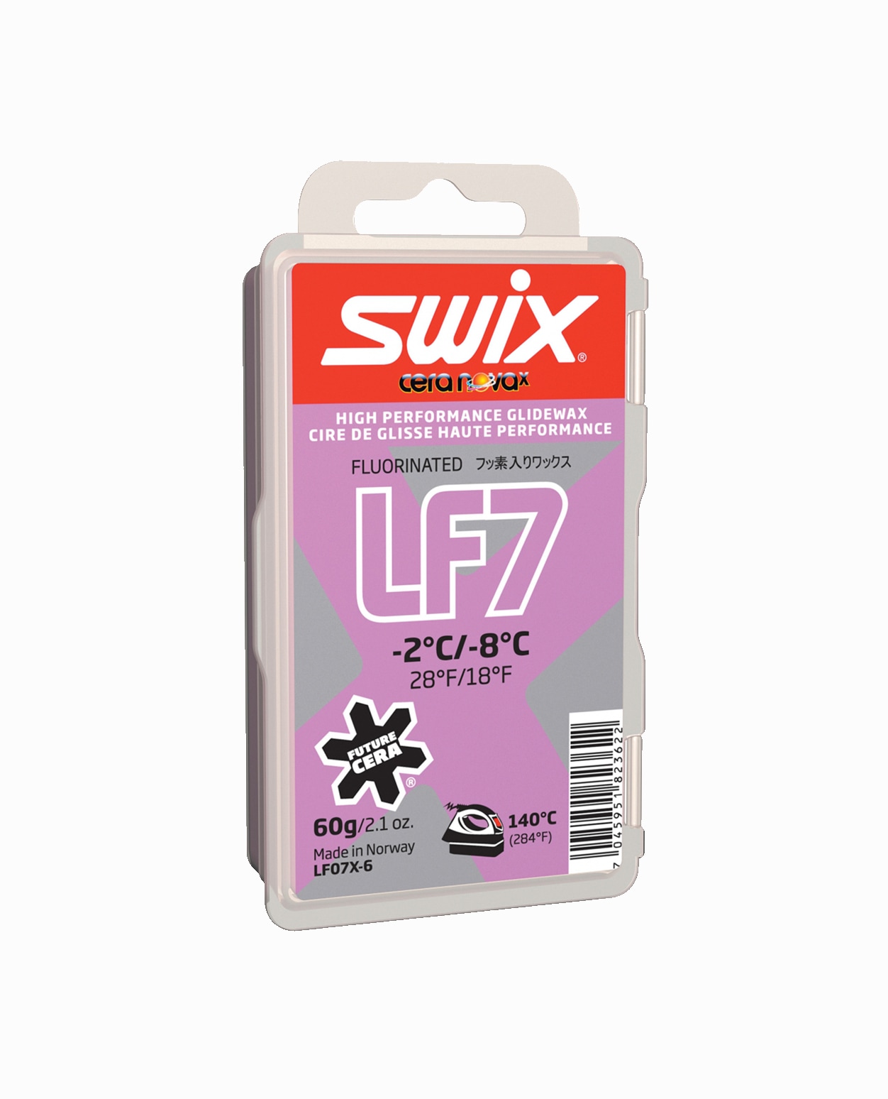 SWIX LF7X Violet,  -2 °C/-8°C, 60g