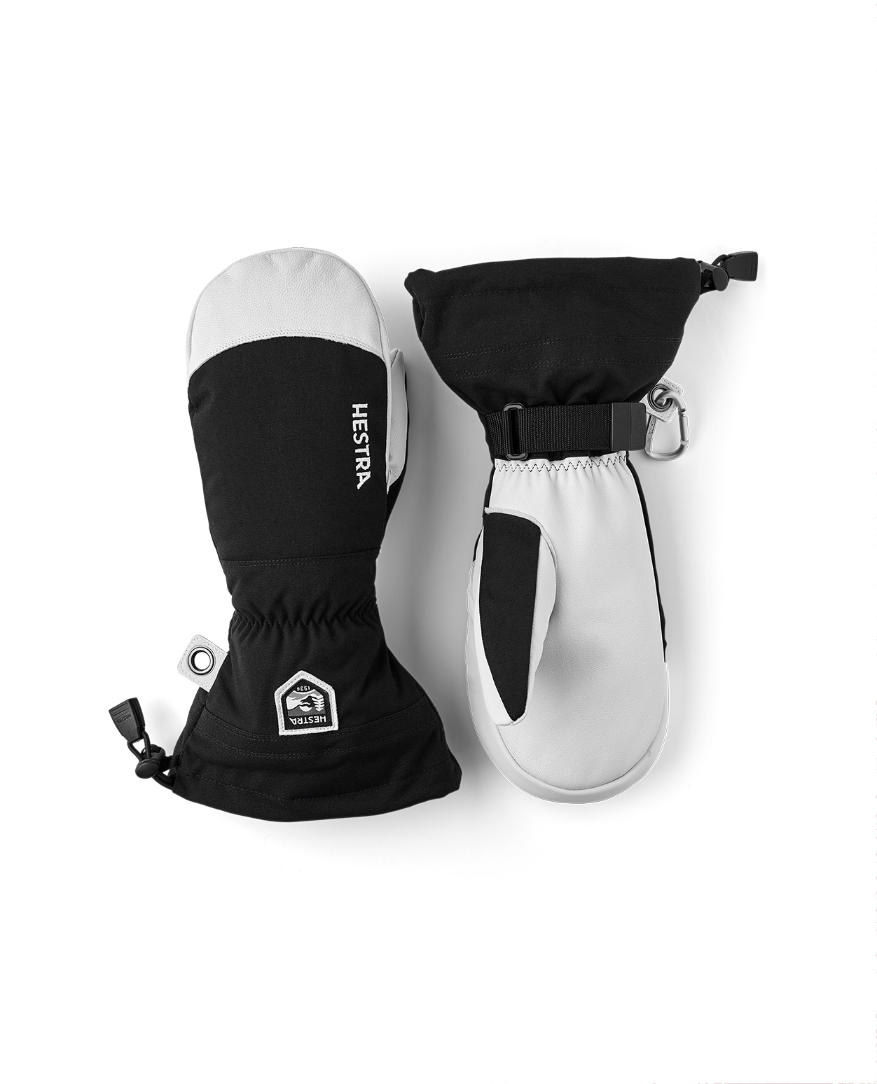 Hestra Army Leather Heli Ski Mitt Svart