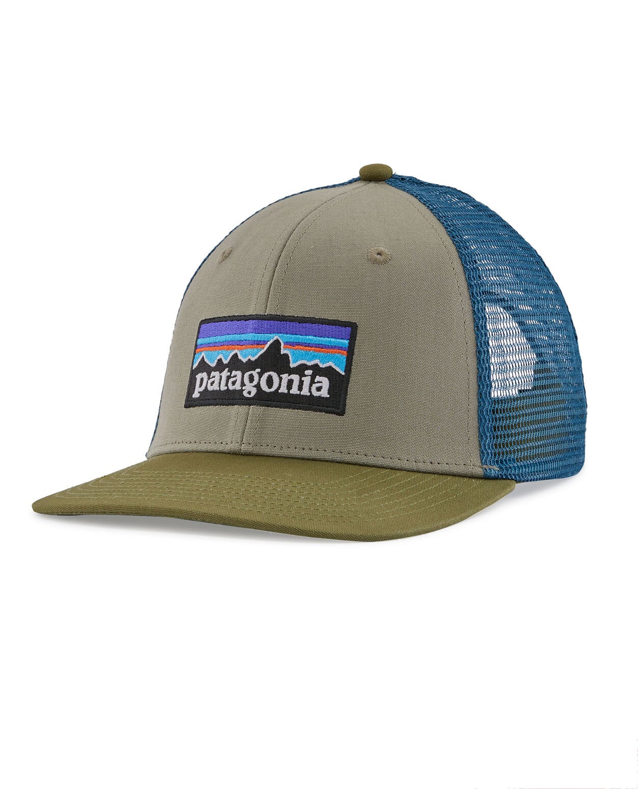 Patagonia P-6 Logo Trucker Hat Garden Green