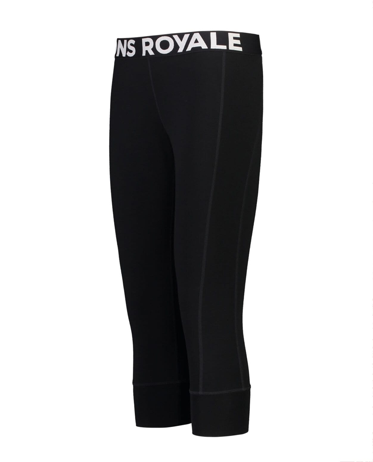 Mons Royale W Cascade Merino Flex 200 3/4 Legging Black 