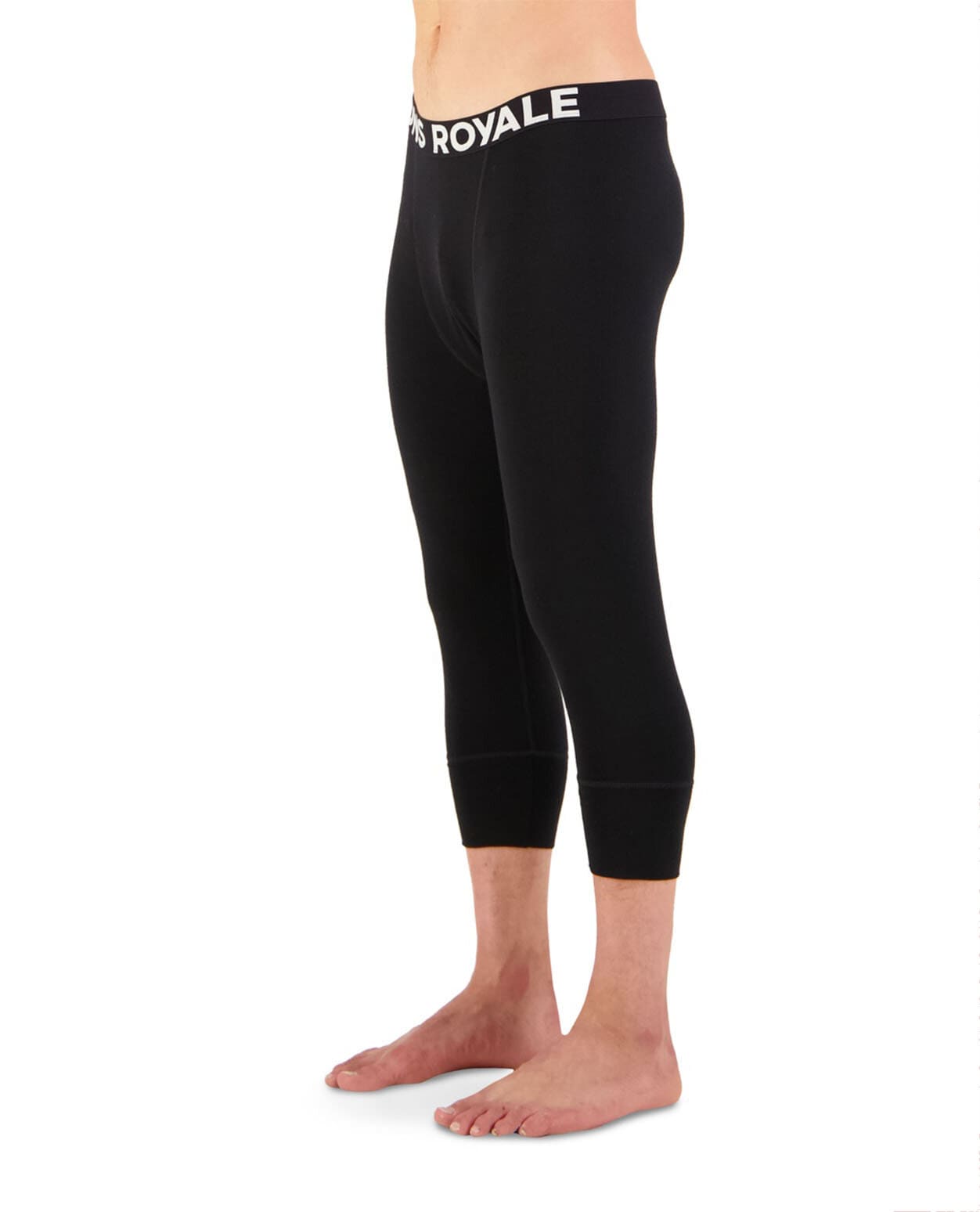 Mons Royale M Cascade Merino Flex 200 3/4 Legging Black