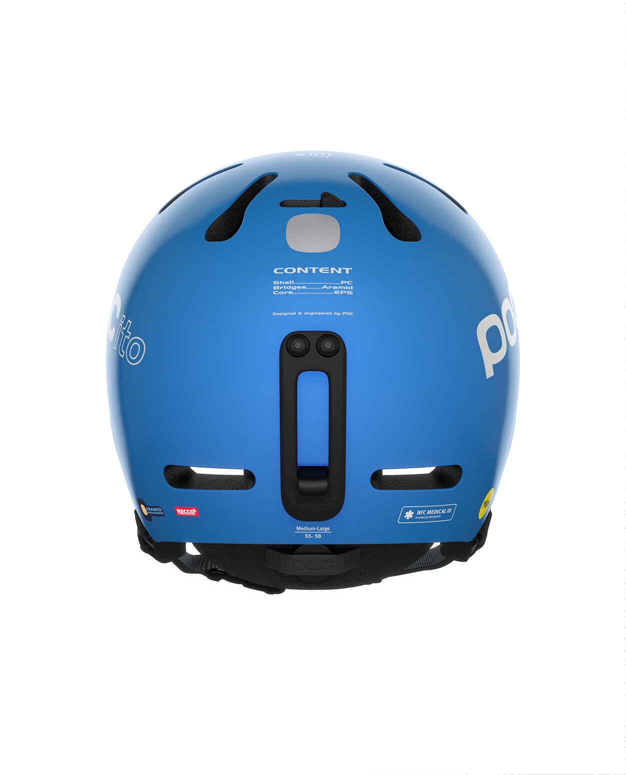 POC POCito Fornix Helmet Fluorescent Blue 