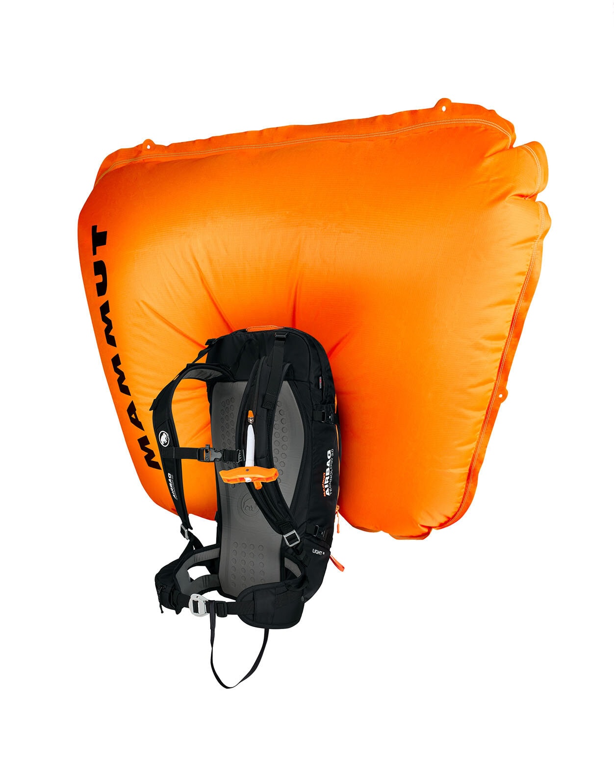 Mammut Light Removable Airbag 3.0 30L Black Vibrant Orange