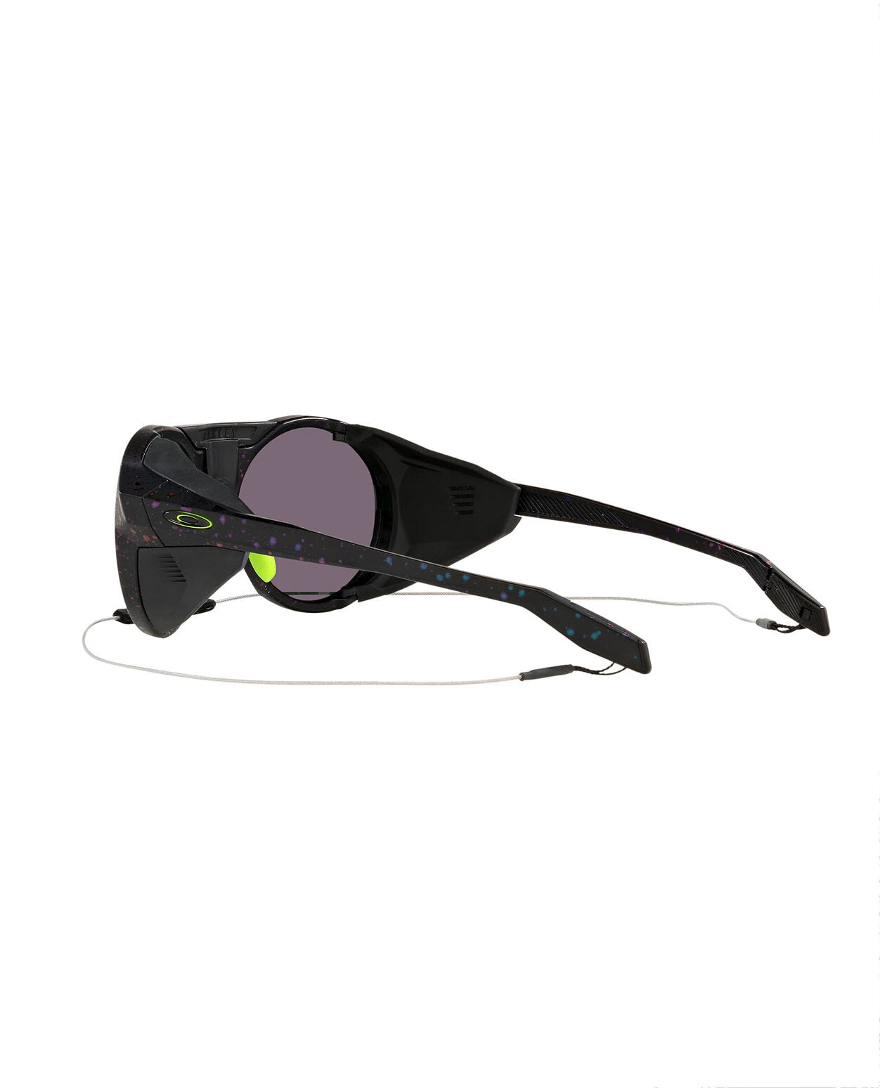 Oakley Clifden Black Green Purple Splatter/Prizm Grey