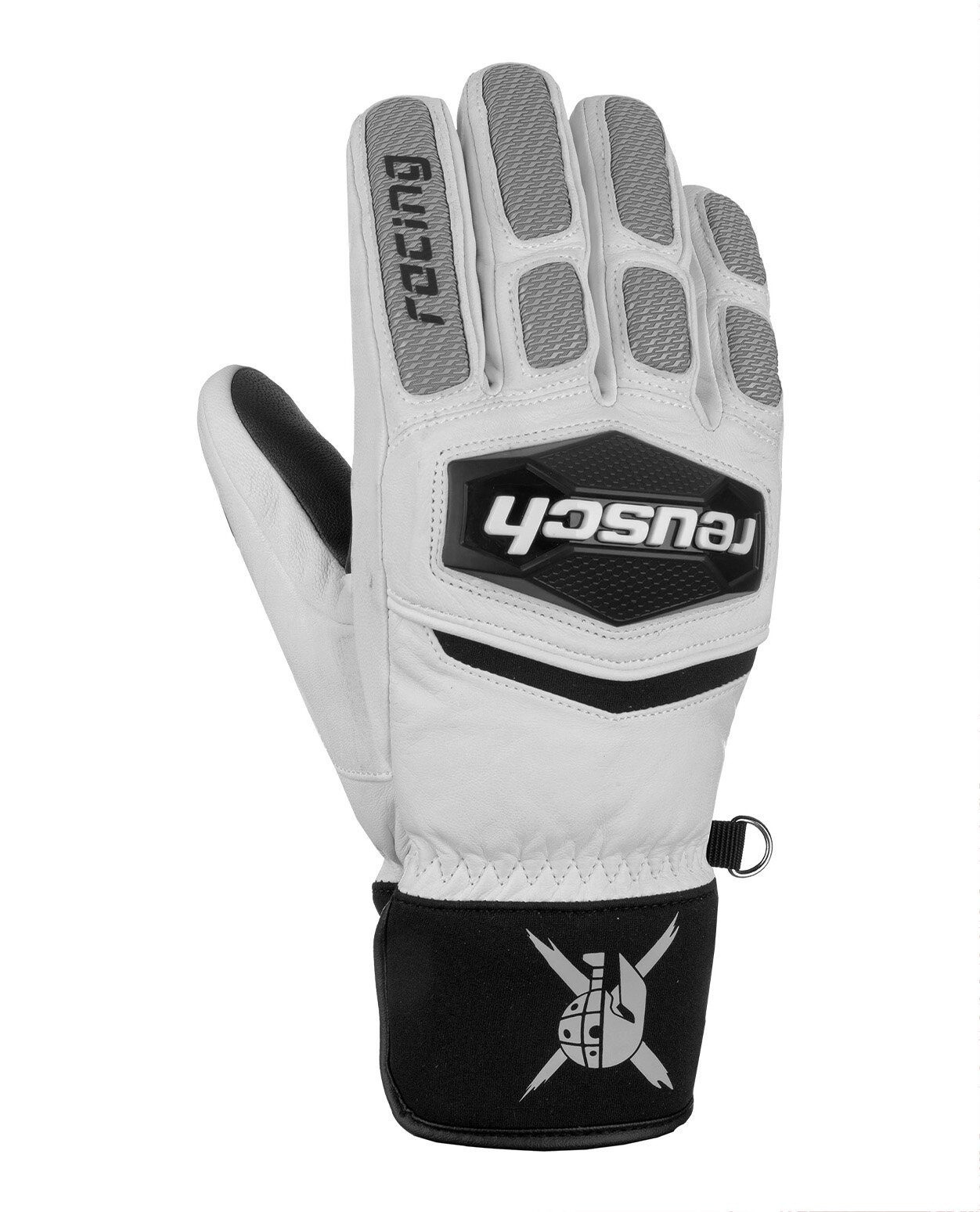 Reusch Worldcup Warrior Team White Glacier Gray