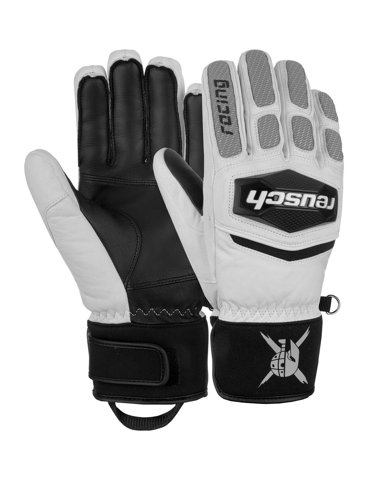 Reusch Worldcup Warrior Team White Glacier Gray