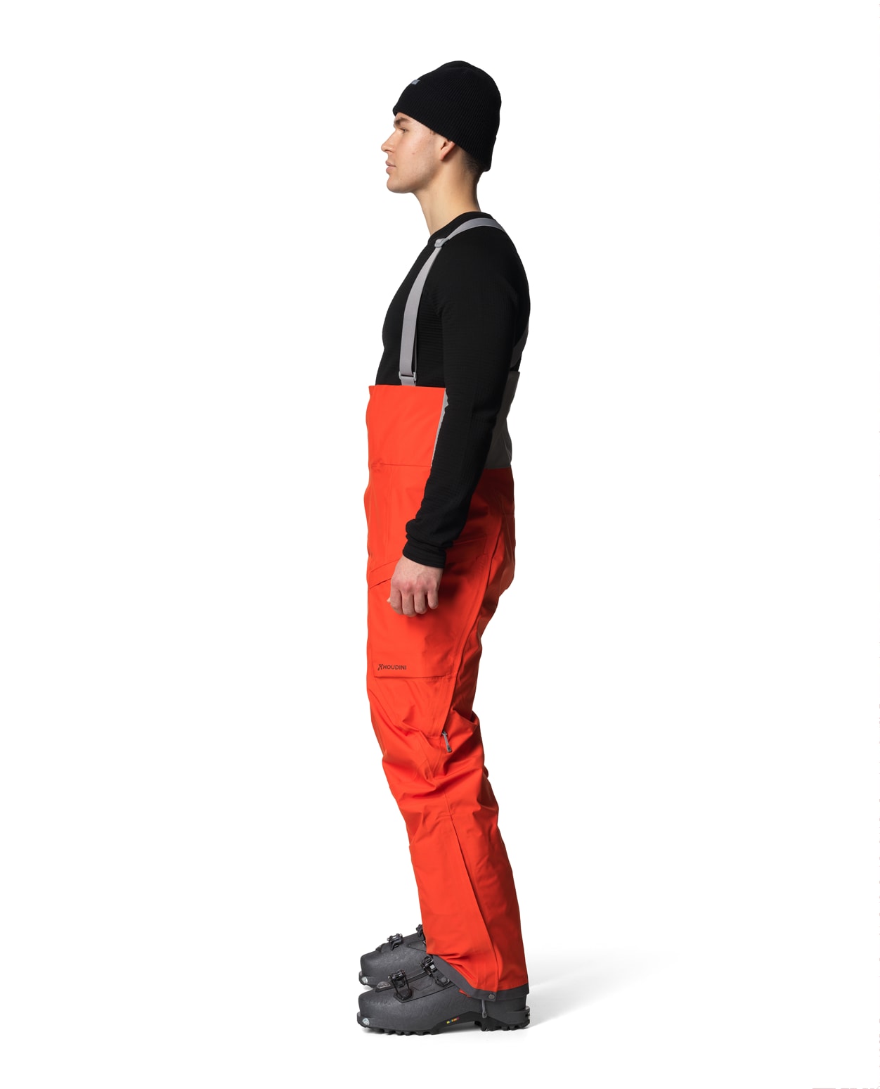 Houdini Men Rollercoaster Bib Pants En Route Red