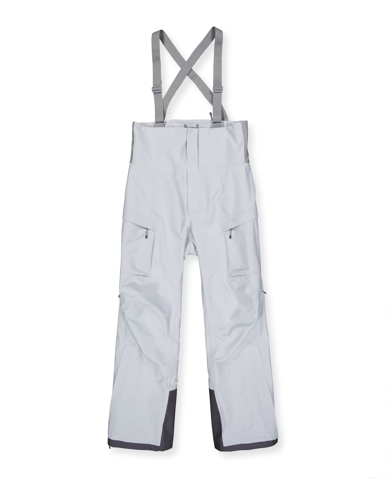 Houdini Women Rollercoaster Bib Pants Glacier Gray