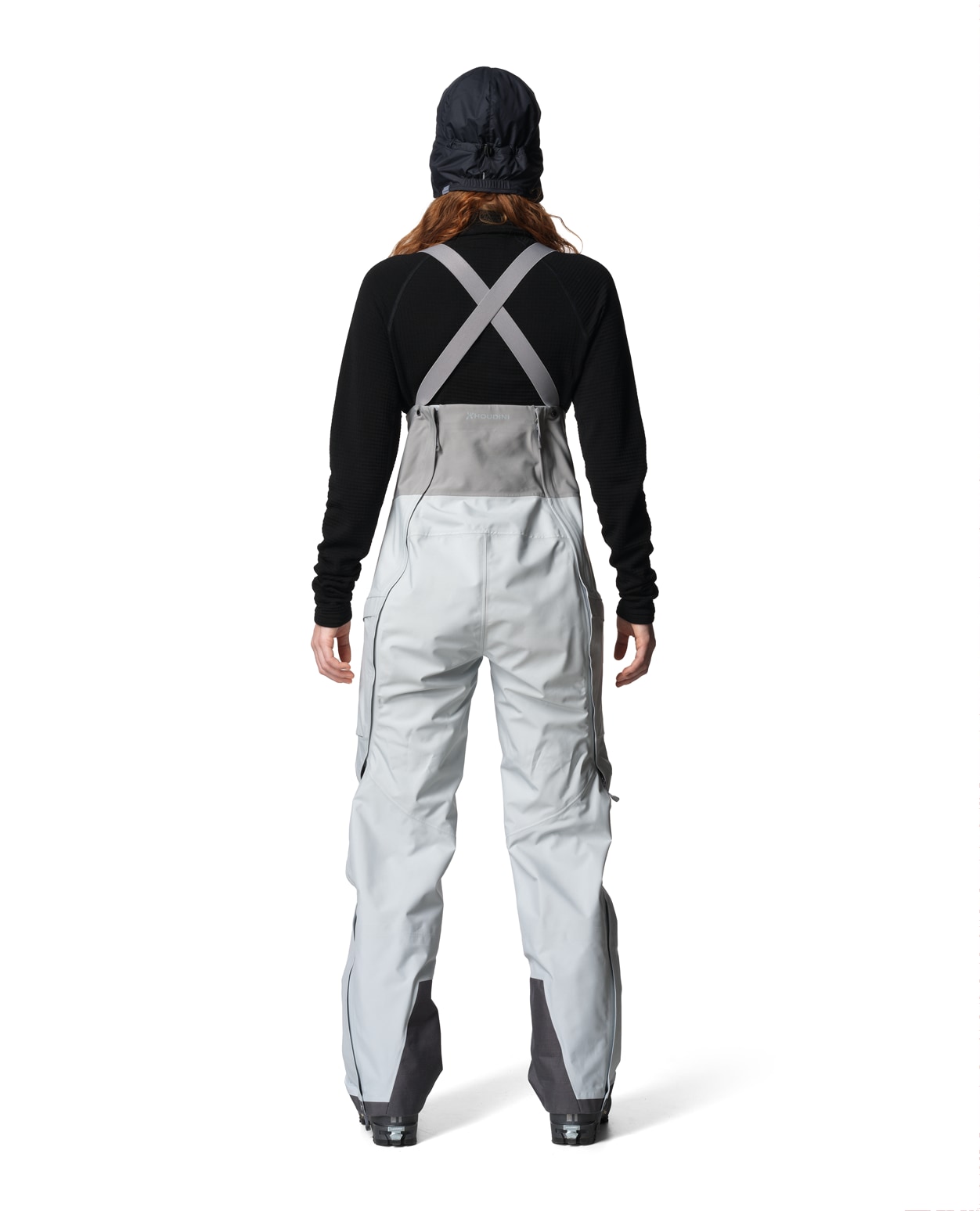 Houdini Women Rollercoaster Bib Pants Glacier Gray