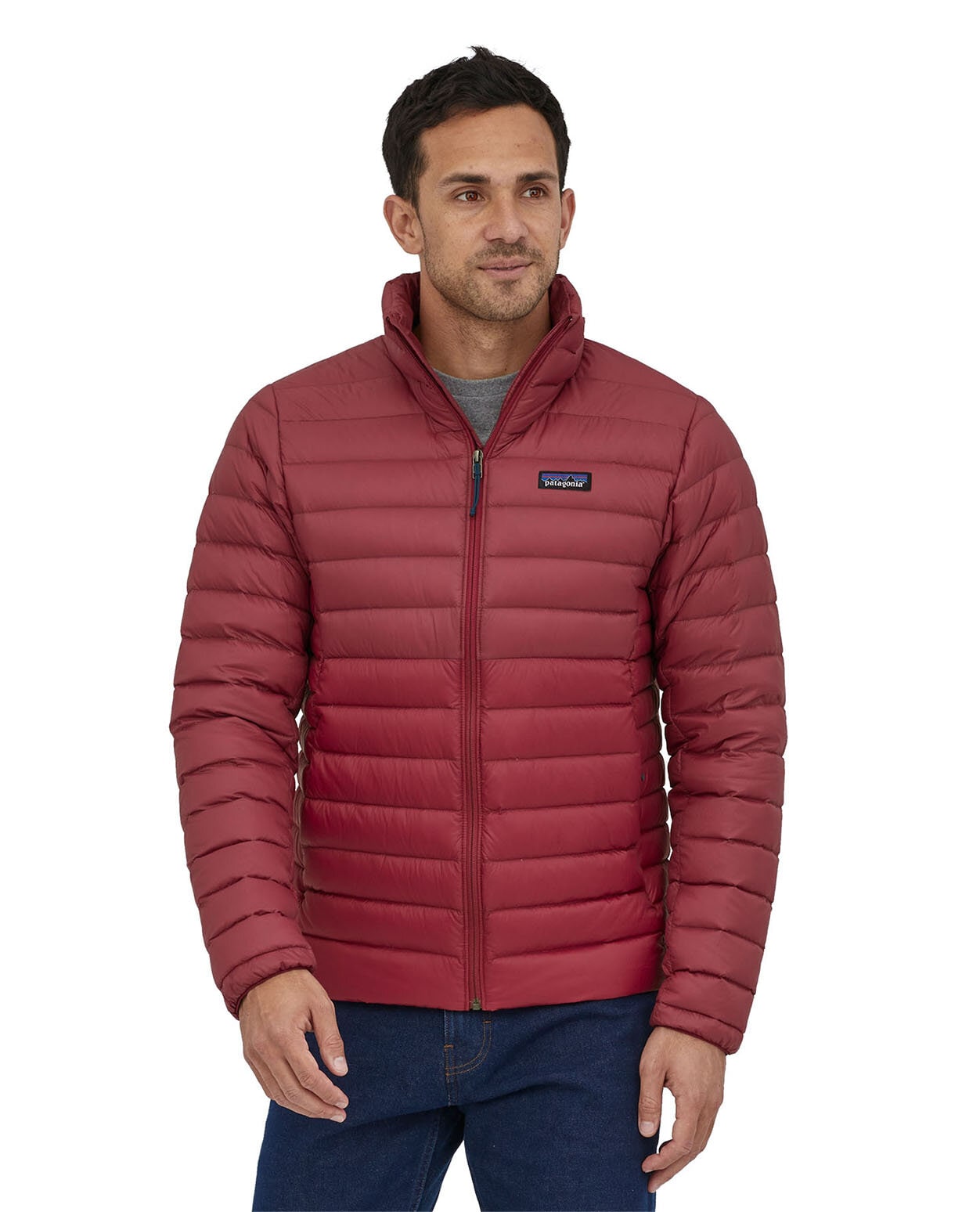 Patagonia M Down Sweater Wax Red