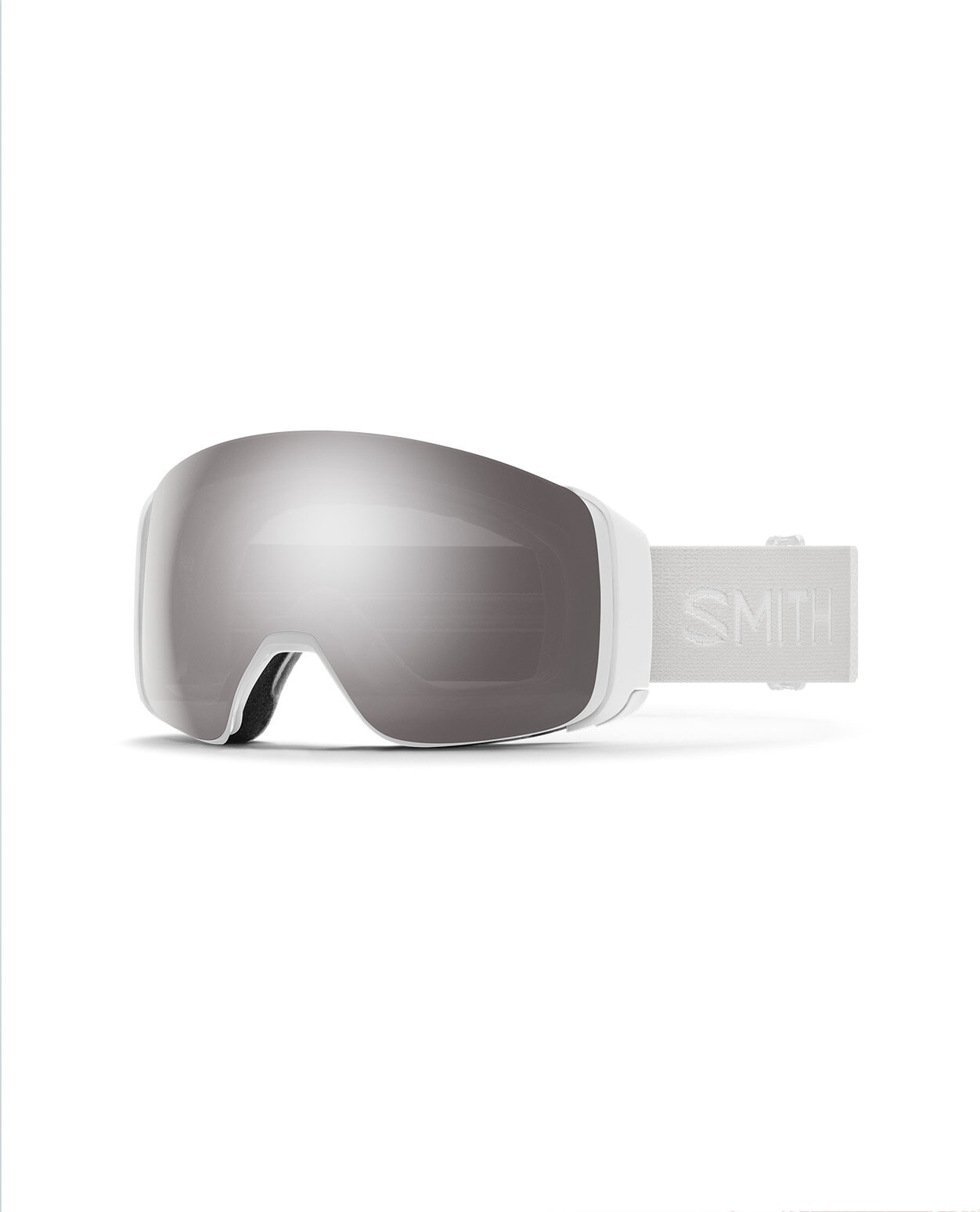 Smith 4D Mag White Vapor/ChromaPop Sun Platinum Mirror +extra lins