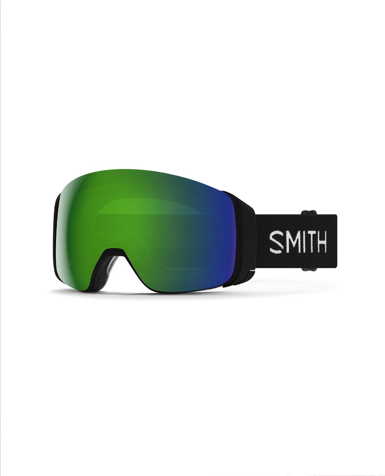 Smith 4D Mag Black/ChromaPop Sun Green Mirror +extra lins