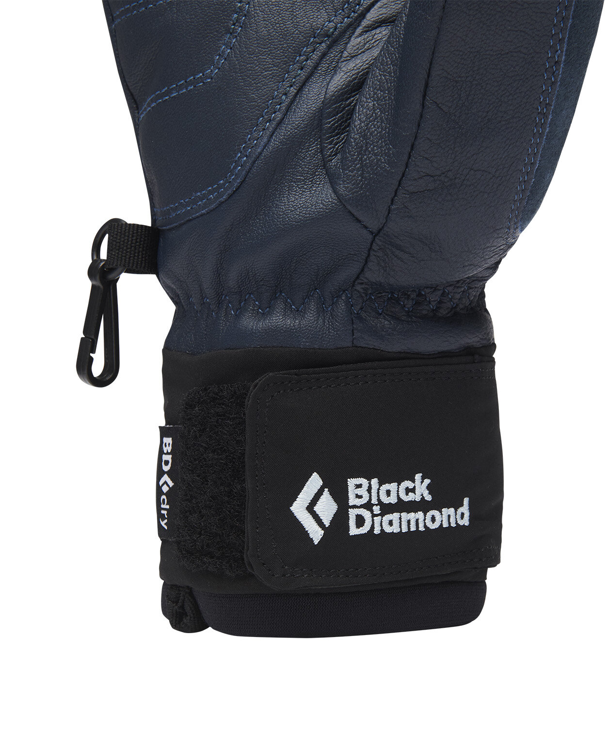 Black Diamond W Spark Mitts Charcoal Belay Blue