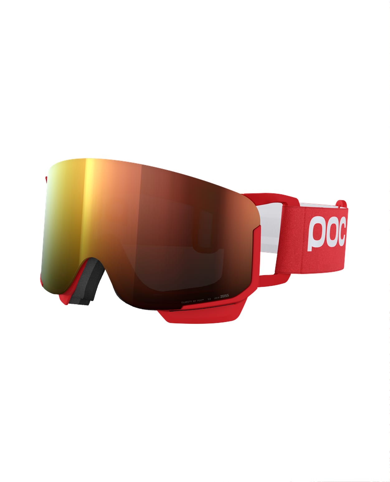 POC Nexal Mid Prismane Red/Partly Sunny Orange