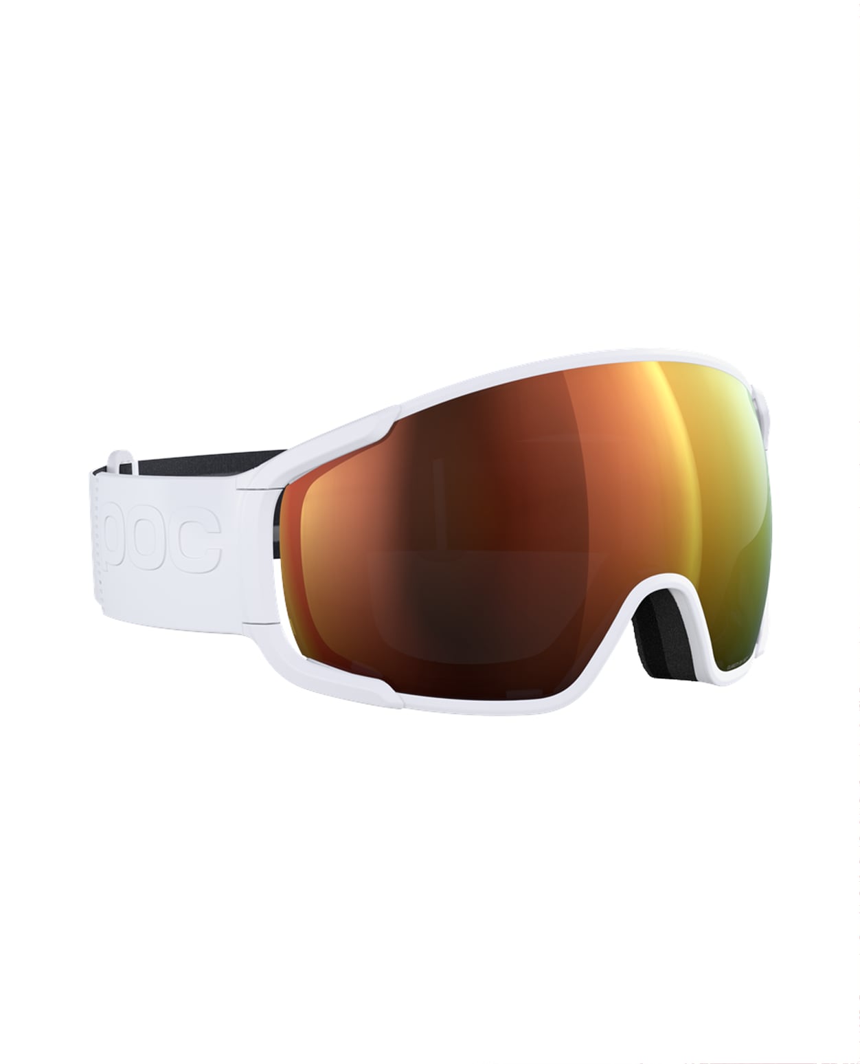 POC Zonula Hydrogen White/Partly Sunny Orange