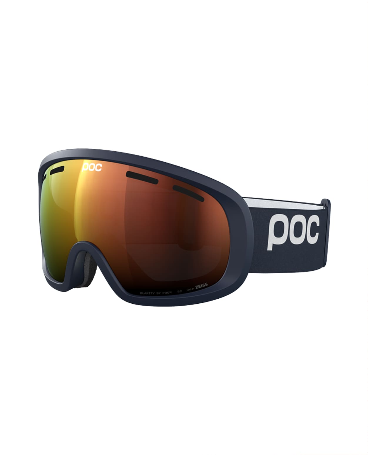 POC Fovea Apatite Navy/Partly Sunny Orange