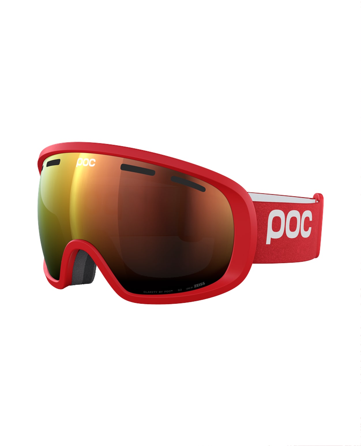 POC Fovea Prismane Red/Partly Sunny Orange