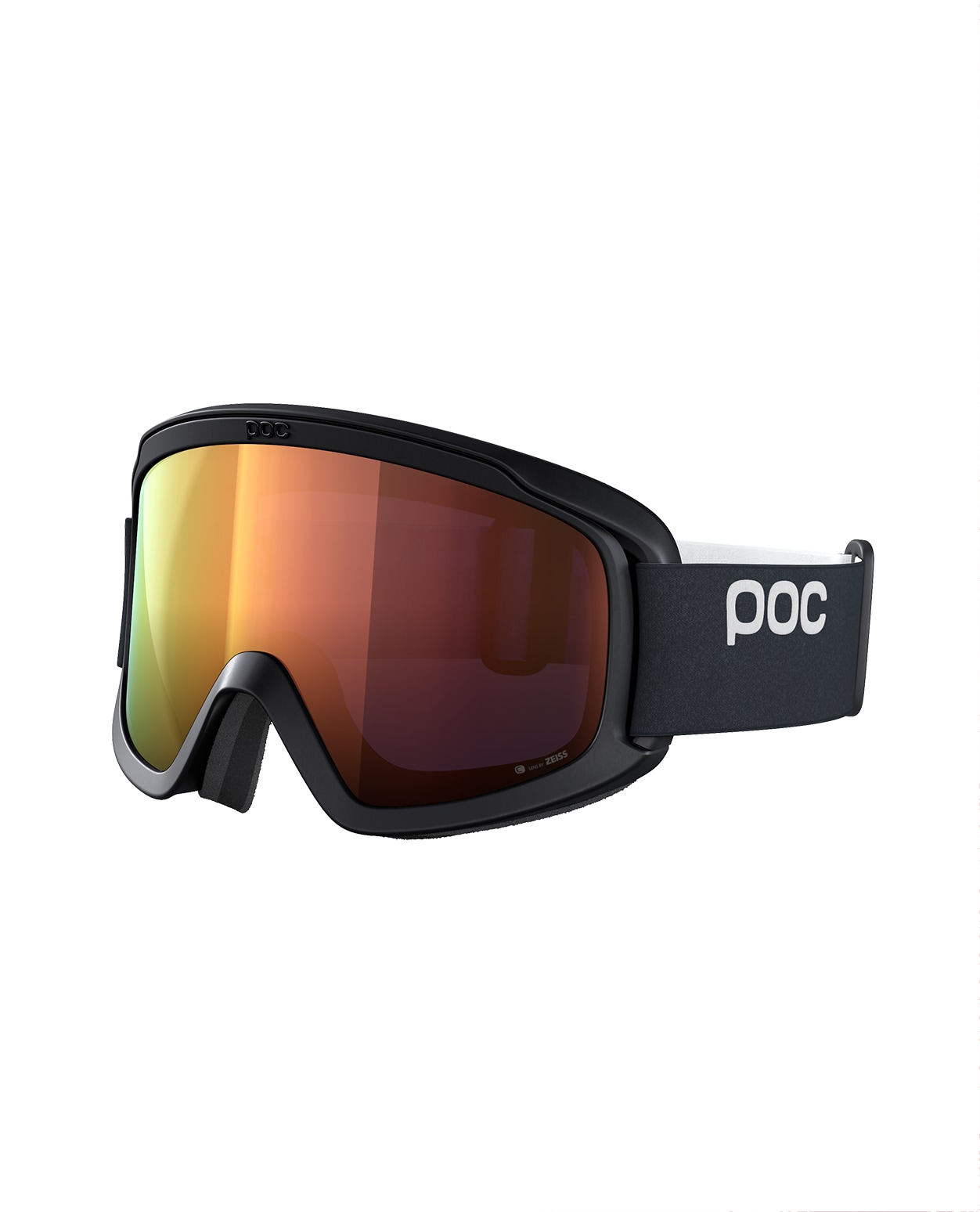 POC Opsin Uranium Black/Partly Sunny Orange