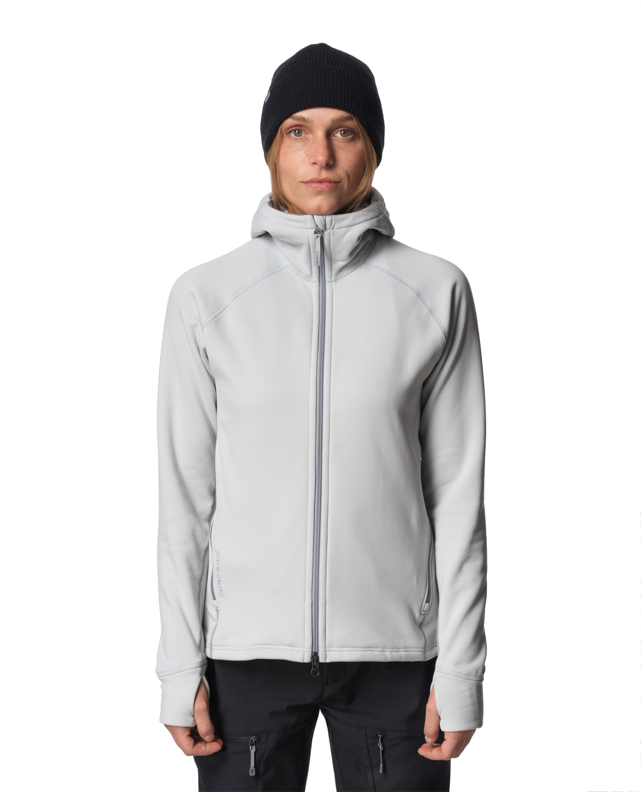 Houdini Women Power Houdi Glacier Gray