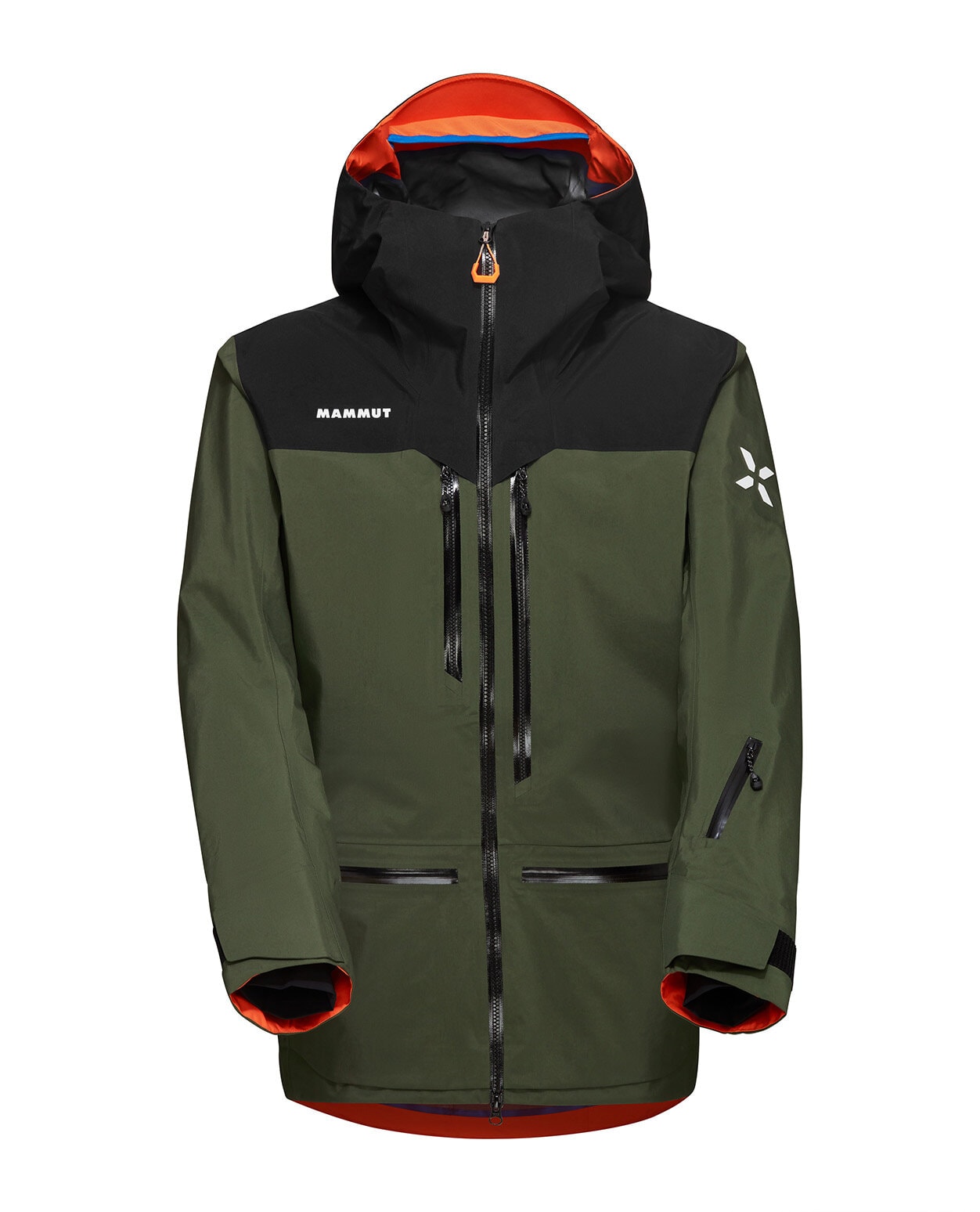 Mammut Men Eiger Free Pro HS Hooded Jacket Dark Marsh-Black