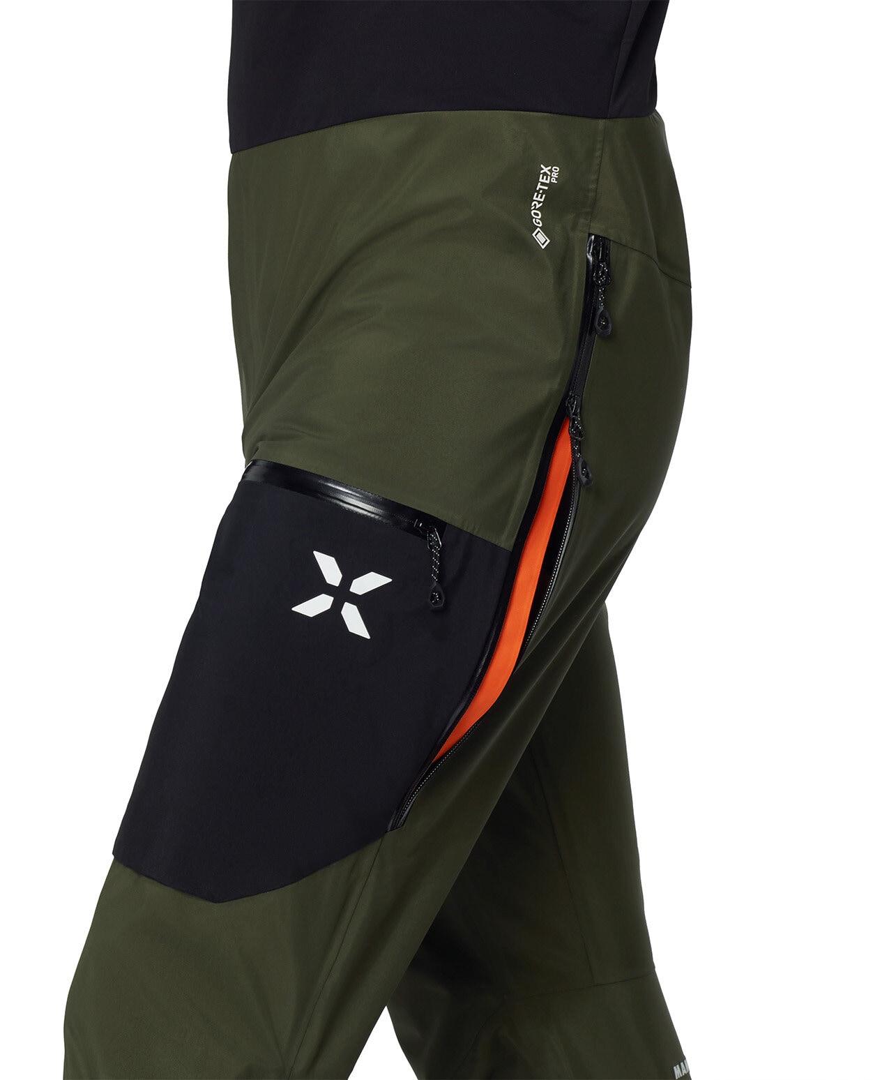 Mammut Men Eiger Free Pro HS Bib Pants Dark Marsh-Black