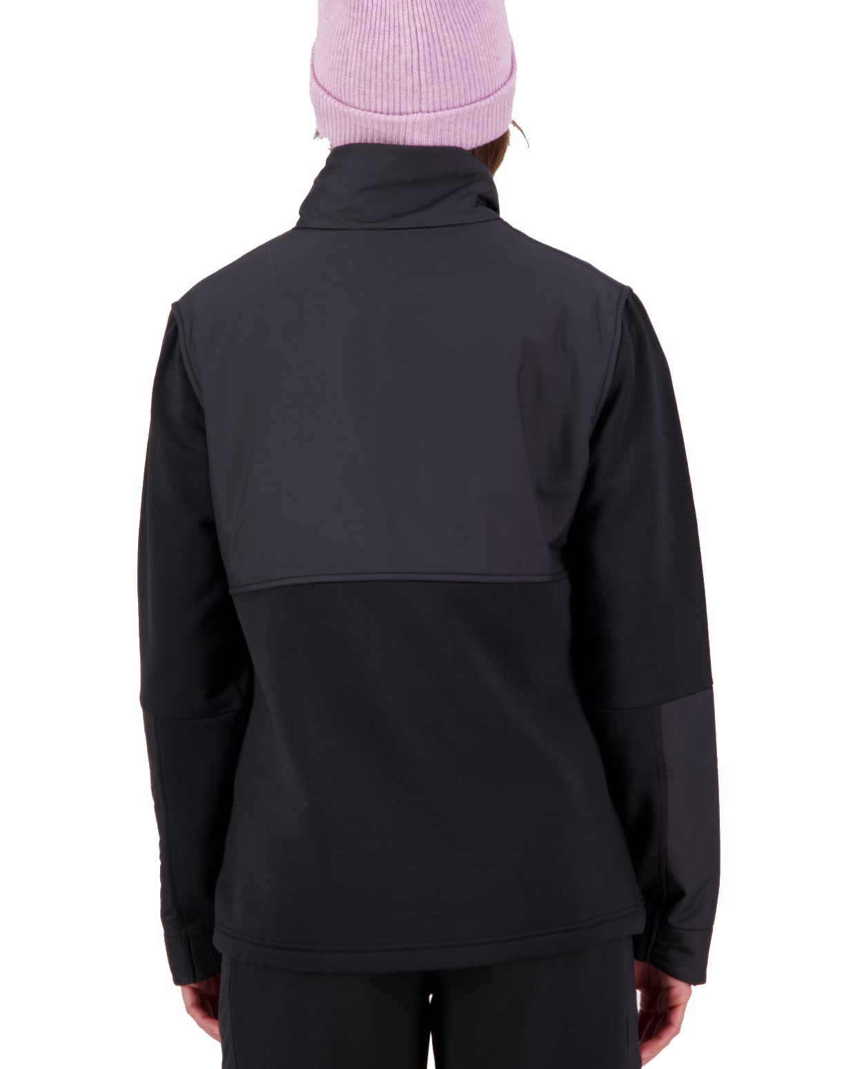 Mons Royale W Decade Mid Pullover Black