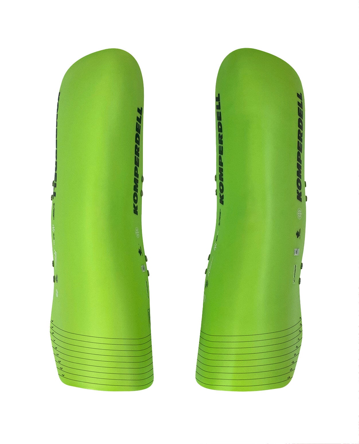 Komperdell Shinguard  Kids World Cup Black Lime