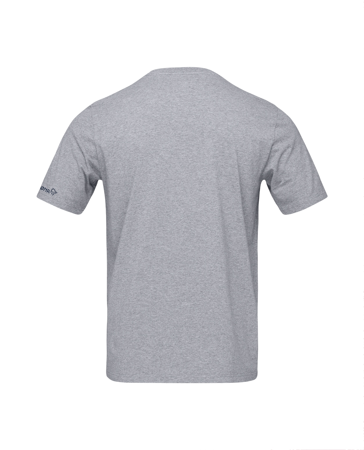 Norröna M /29 Cotton Activity Embroidery T-Shirt Grey Melange