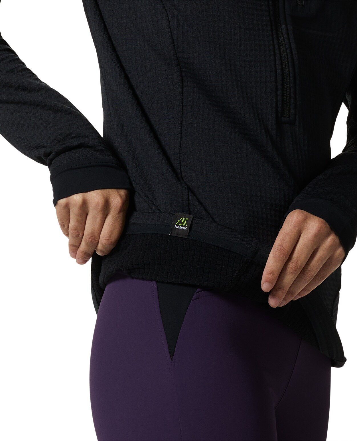 Mountain Hardwear W Polartec® Power Grid Half Zip Jacket Black