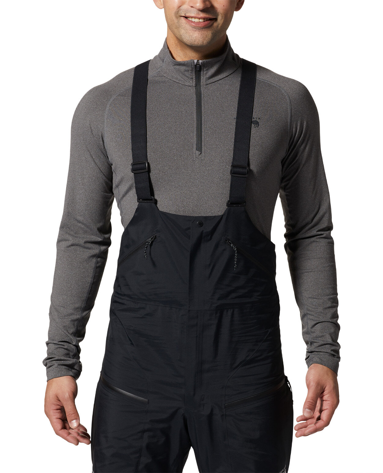 Mountain Hardwear M High Exposure ™ Gore-Tex® C-knit Bib Pants Black