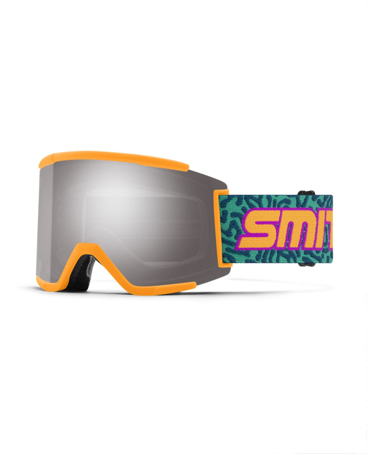 Smith Squad XL Neon Wiggles Arch / ChromaPop Sun Platinum Mirror+extra lins