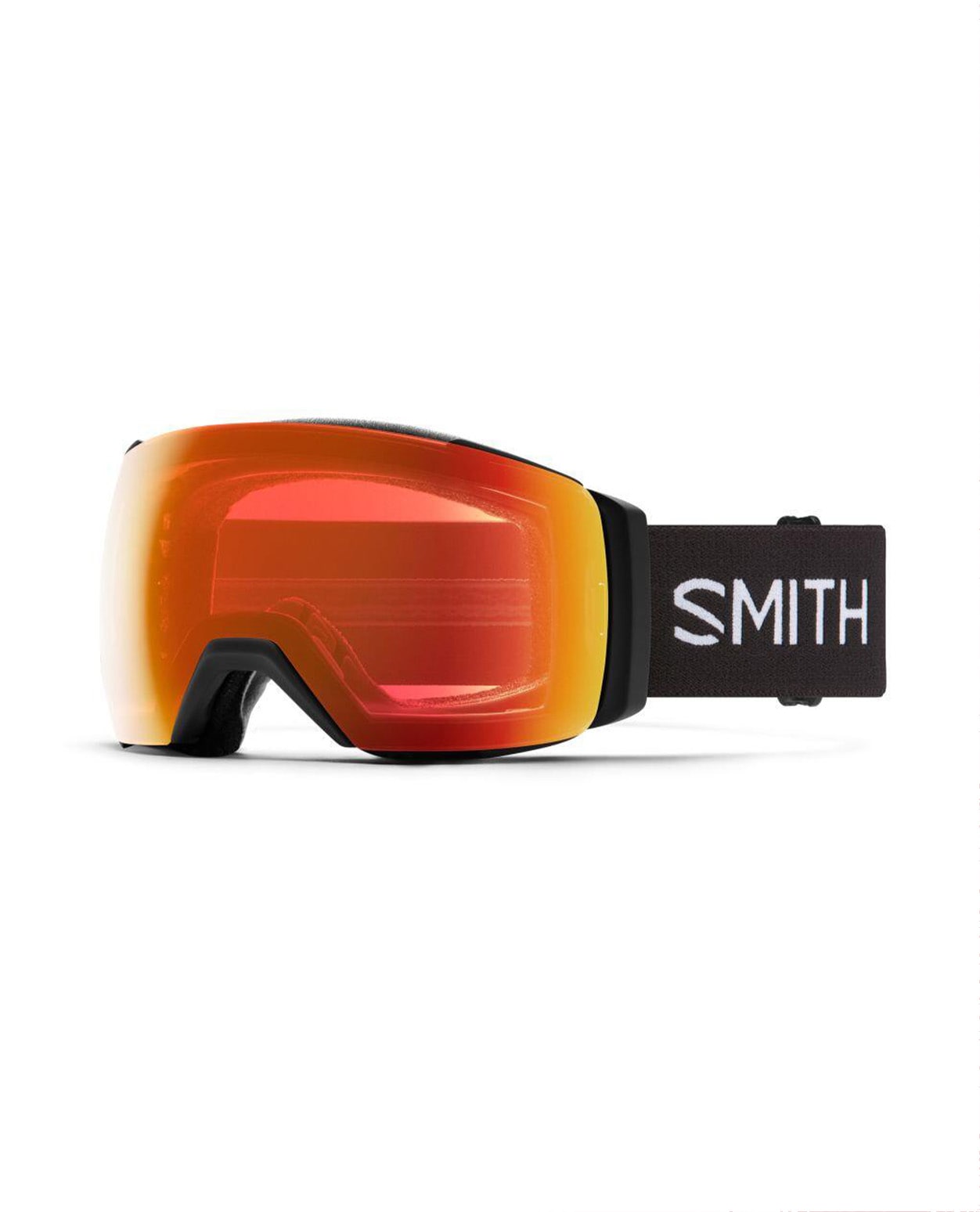 Smith I / O Mag XL Black / Chromapop Everyday Red Mirror +extra lins