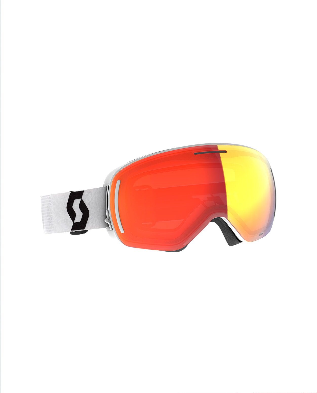 Scott LCG Evo LS Mineral White Black/Light Sensitive Red Chrome +extra lins