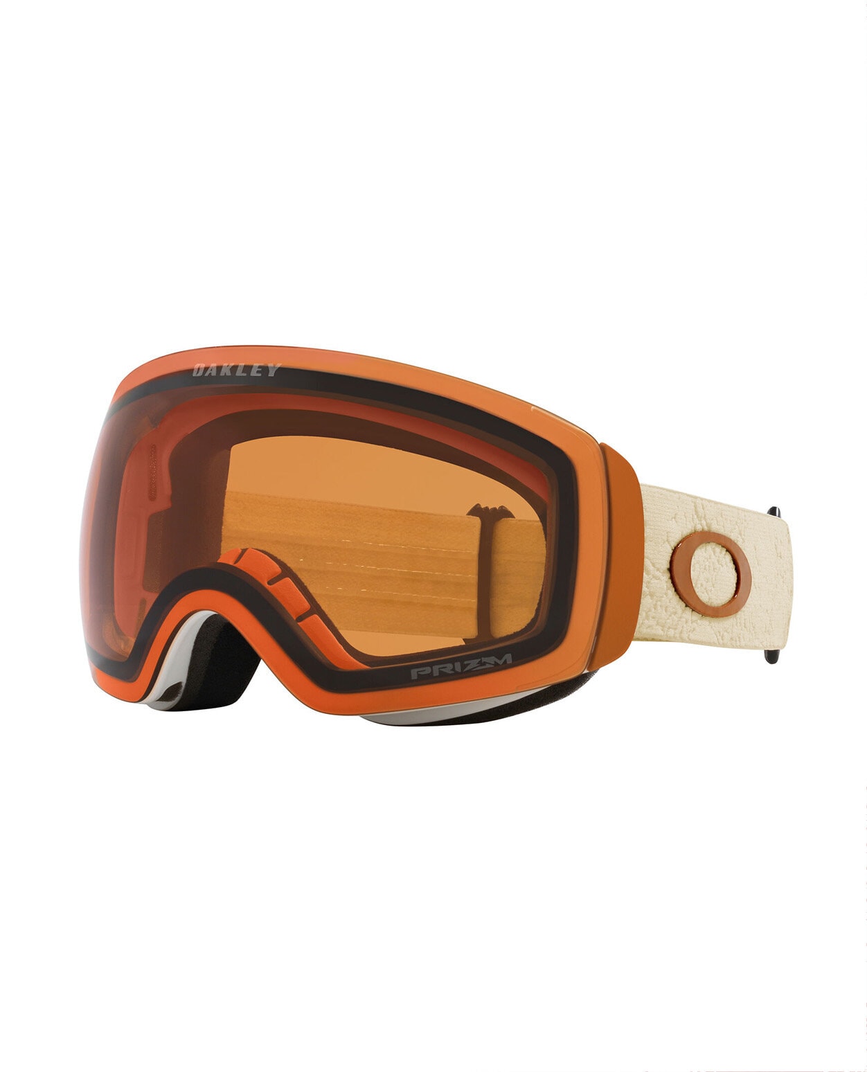 Oakley Flight Deck M Arctic White Cell/Prizm Snow Persimmon