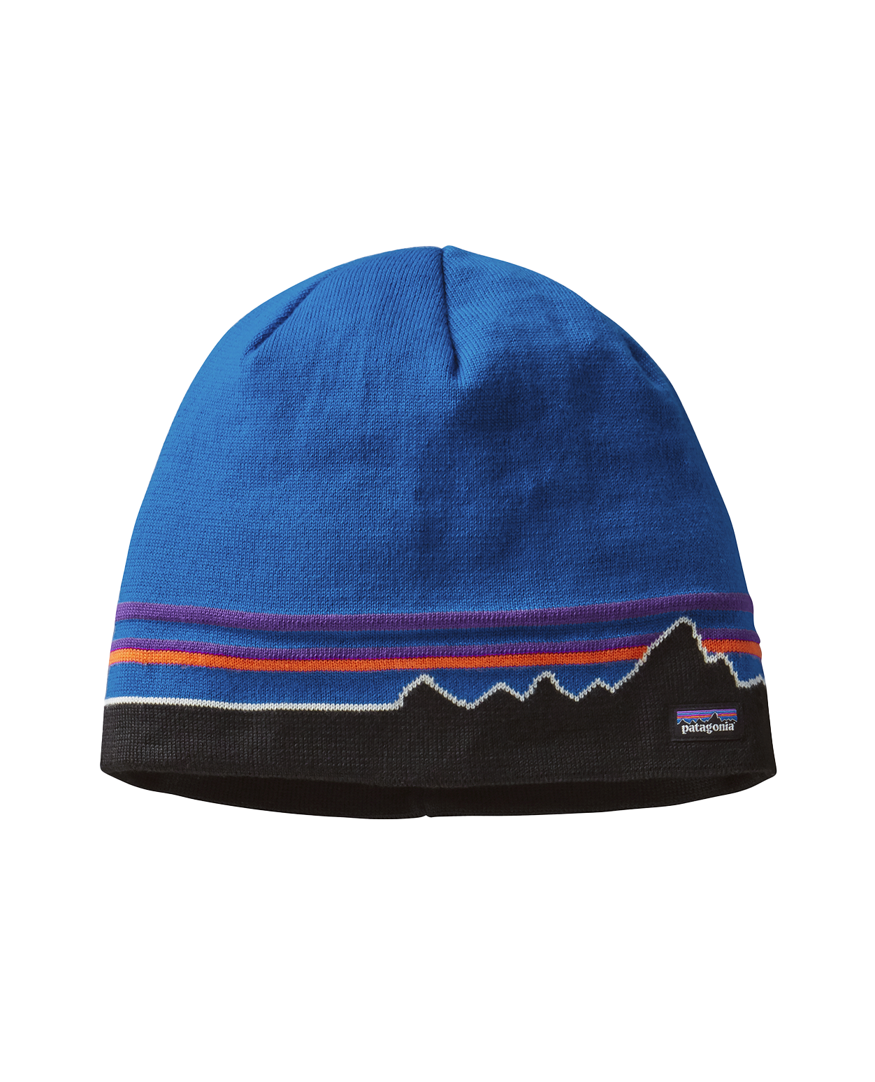 Patagonia Beanie Hat Classic Fitz Roy Andes Blue