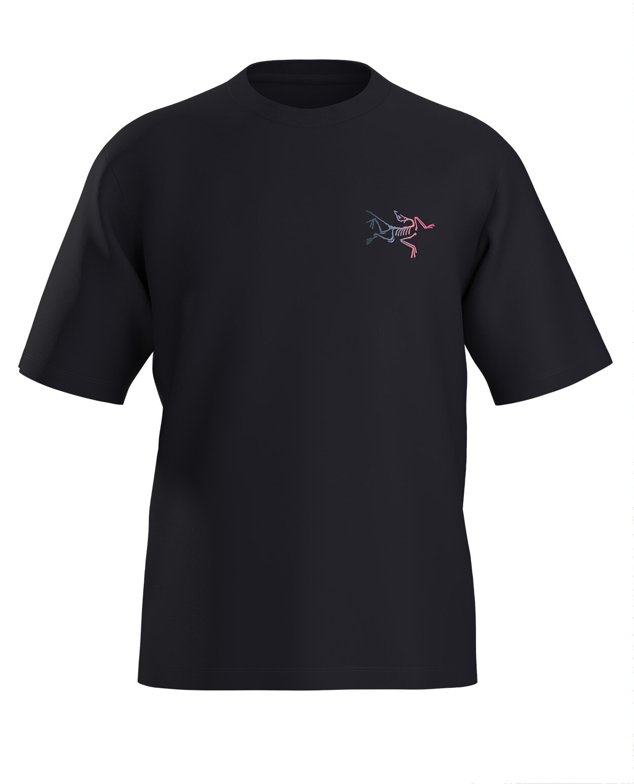 Arc´teryx Men Kragg Cotton Logo Short Sleeve Black Multi