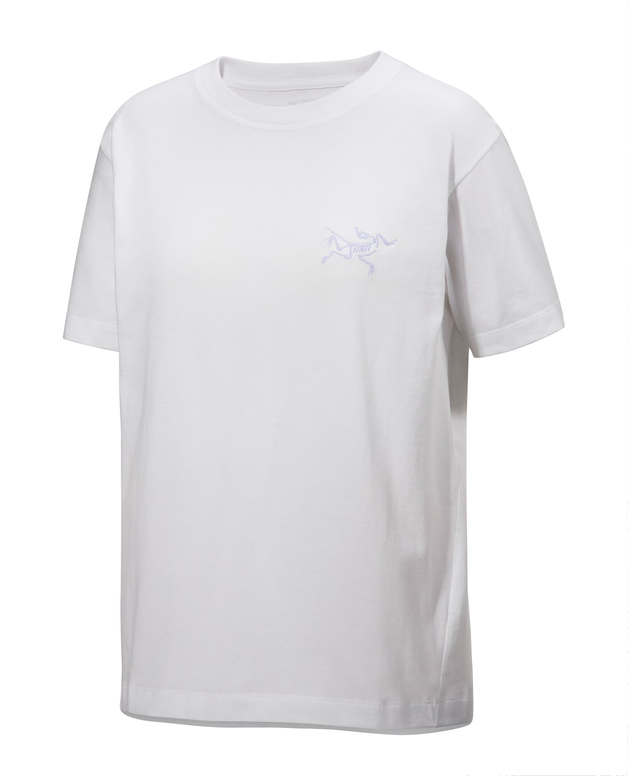 Arc´teryx Women Kragg Cotton Little Bird Crew Short Sleeve White Light White