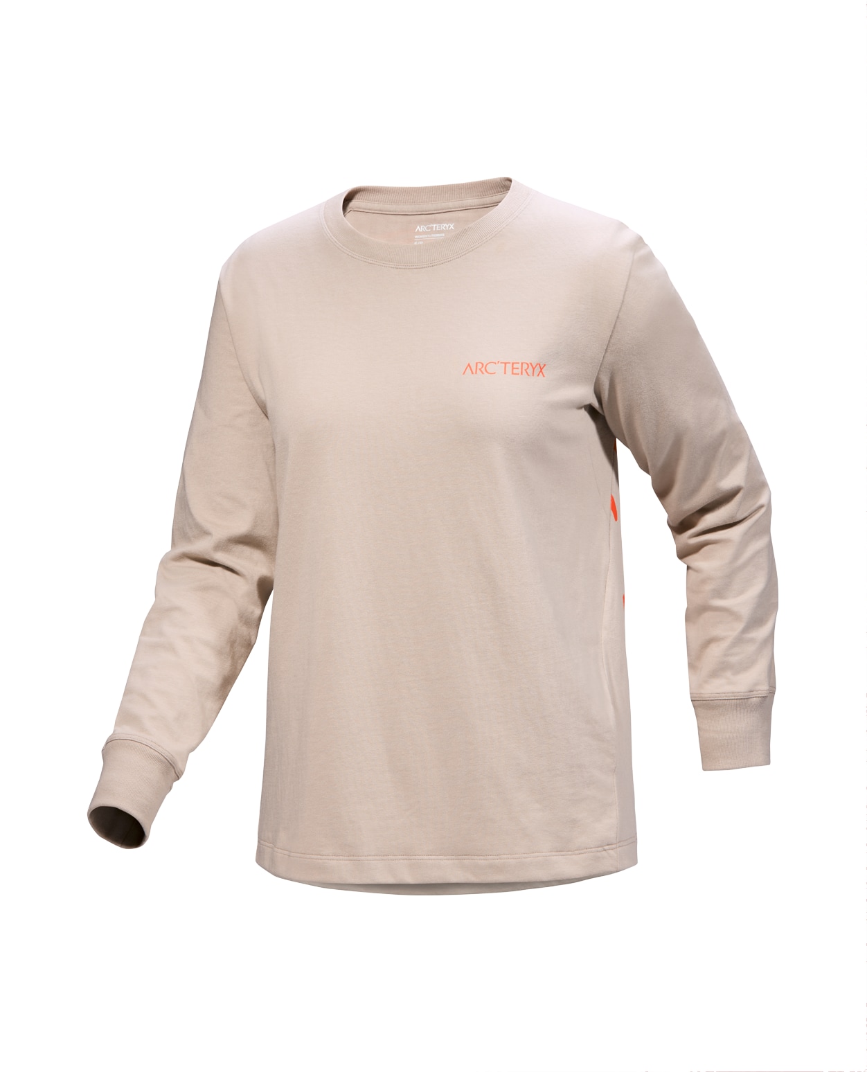 Arc´teryx Women Kragg Cotton Bird Crew Long Sleeve Rune Solaris