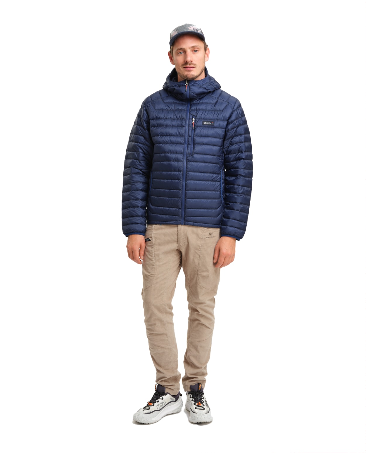 Elevenate Men Cirrus Down Jacket Guide Blue