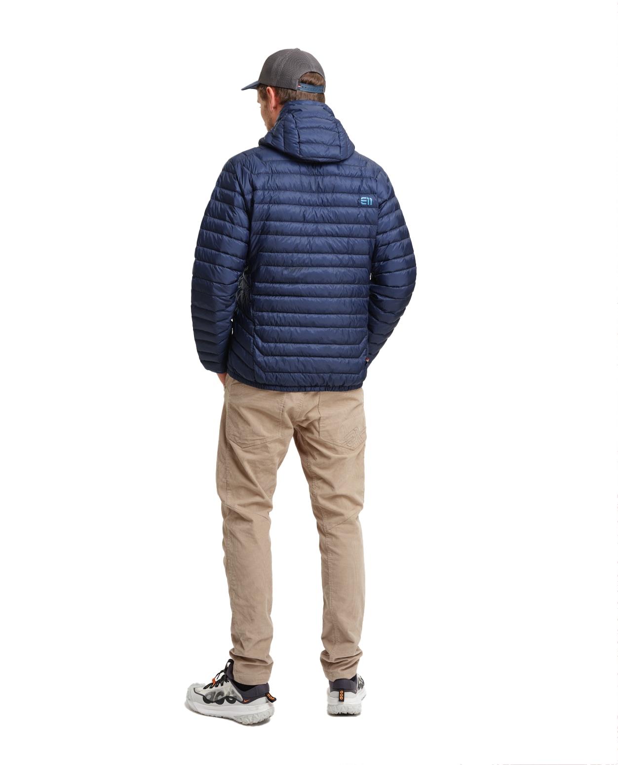 Elevenate Men Cirrus Down Jacket Guide Blue