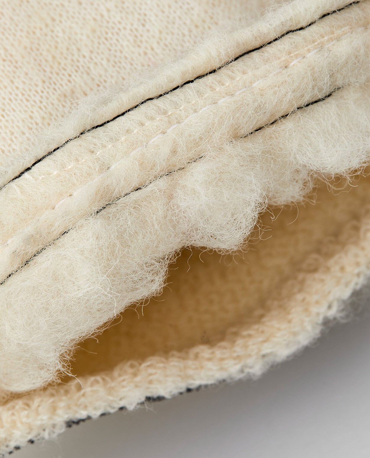 Hestra Ski Wool Liner - mitt Offwhite