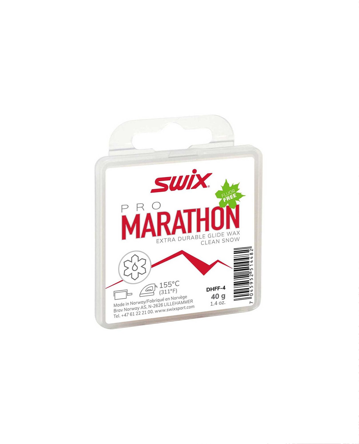 Swix Marathon White Flour Free, 40g