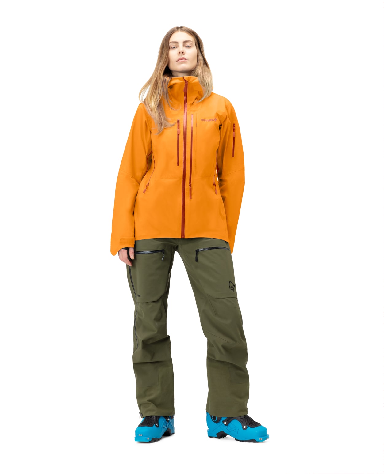 Norröna Women Lofoten Gore-Tex Pro Jacket Autumn Glory