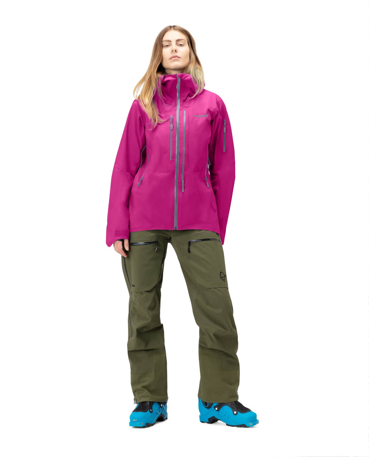 Norröna Women Lofoten Gore-Tex Pro Jacket Festival Fuchsia