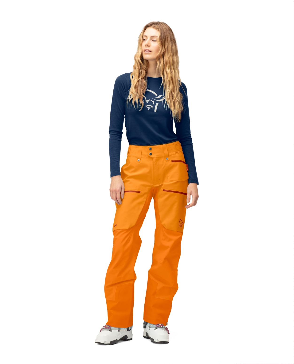 Norröna Women Lofoten Gore-Tex Pro Pants Autumn Glory