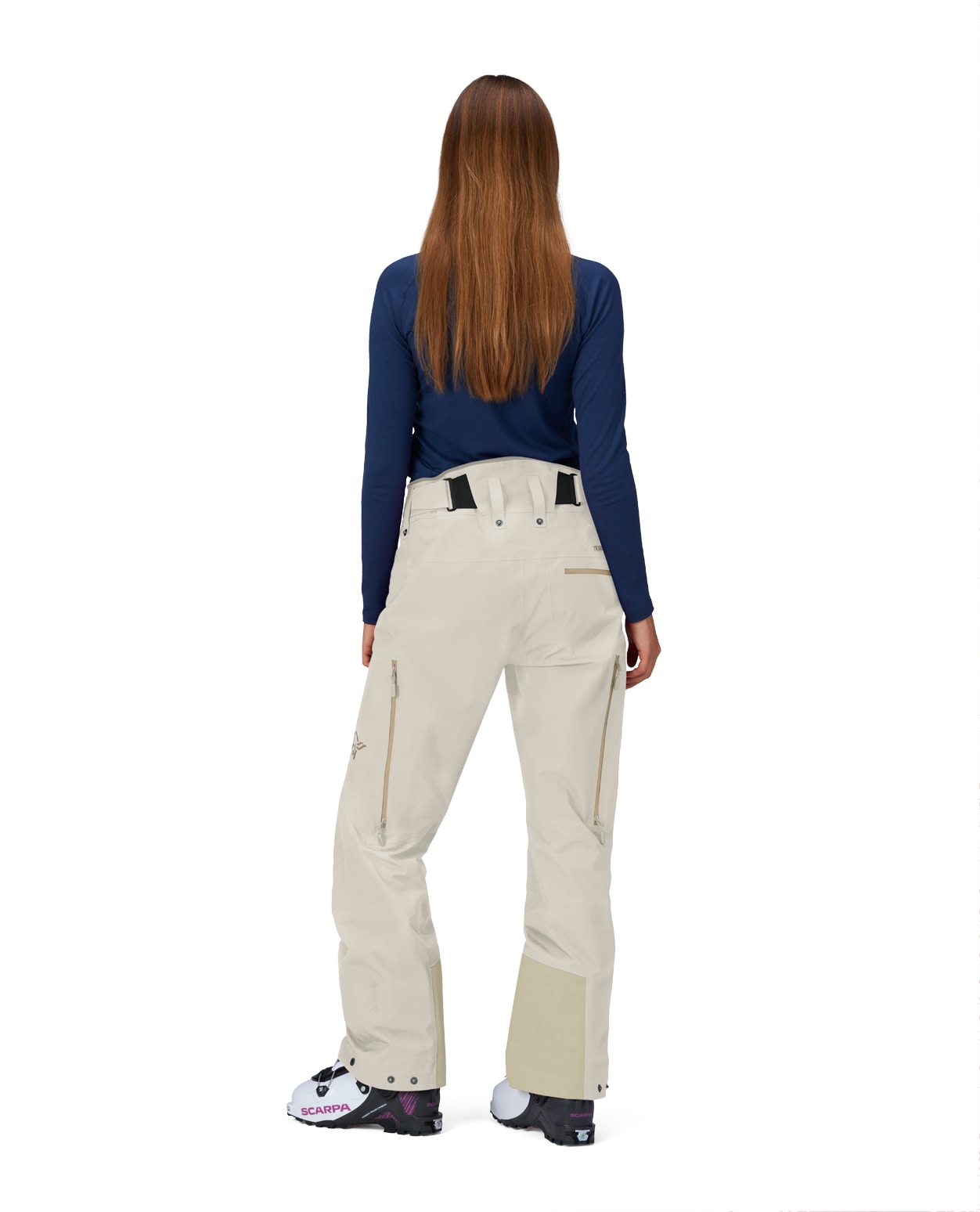 Norröna Women Lofoten Gore-Tex Pants Oatmeal