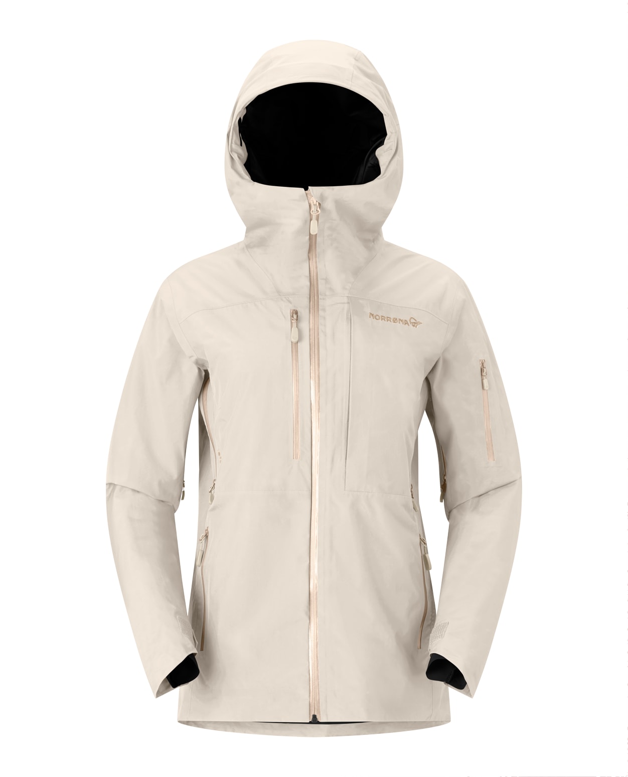 Norröna Women Lofoten Gore-Tex Insulated Jacket Oatmeal